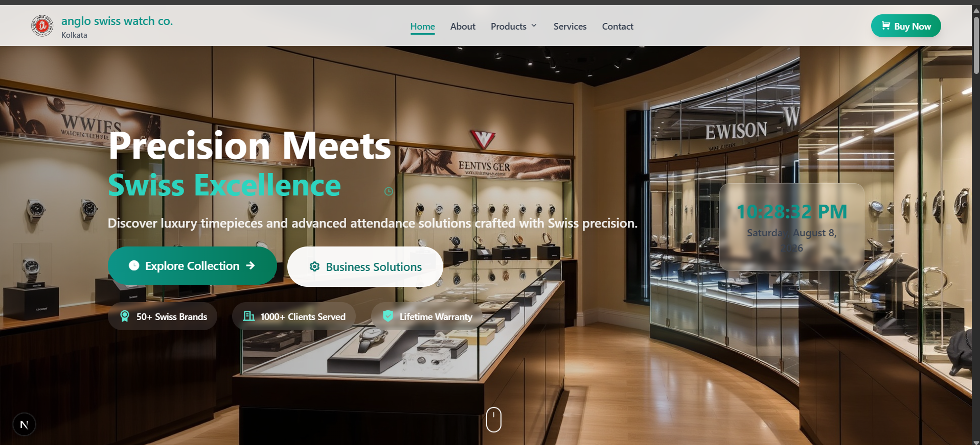 Anglo Swiss Watch Co. homepage